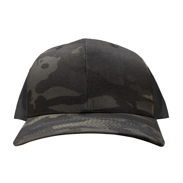 Camo Six-Panel Trucker Hat Thumbnail
